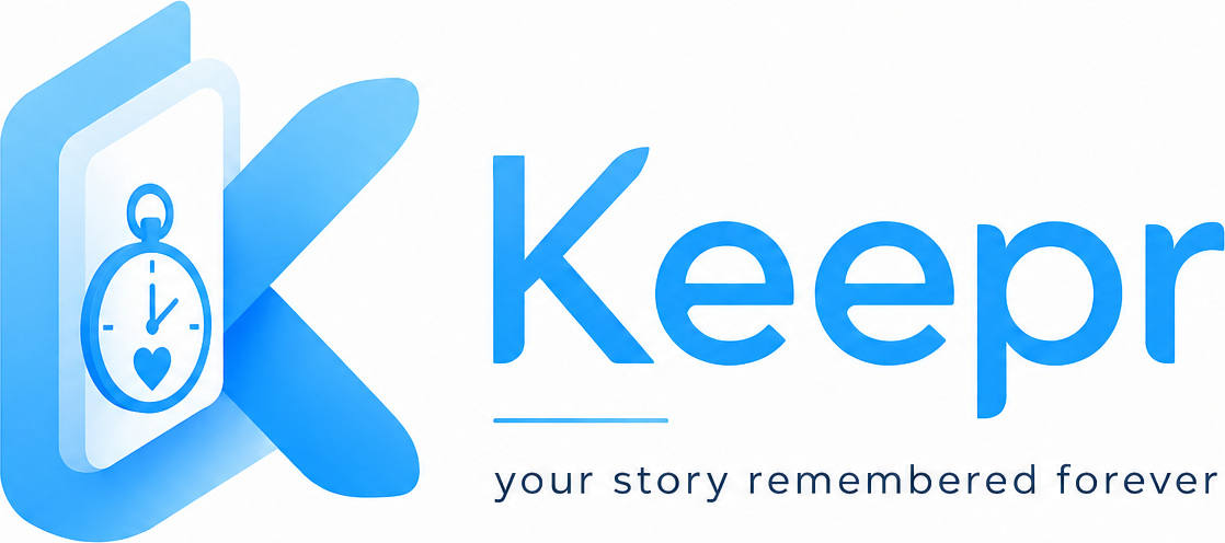 Keepr - Your story remembered forever